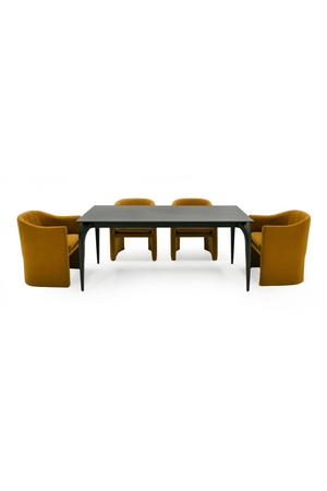   Black Ceramic Extendable Dining Table | Oroa.com