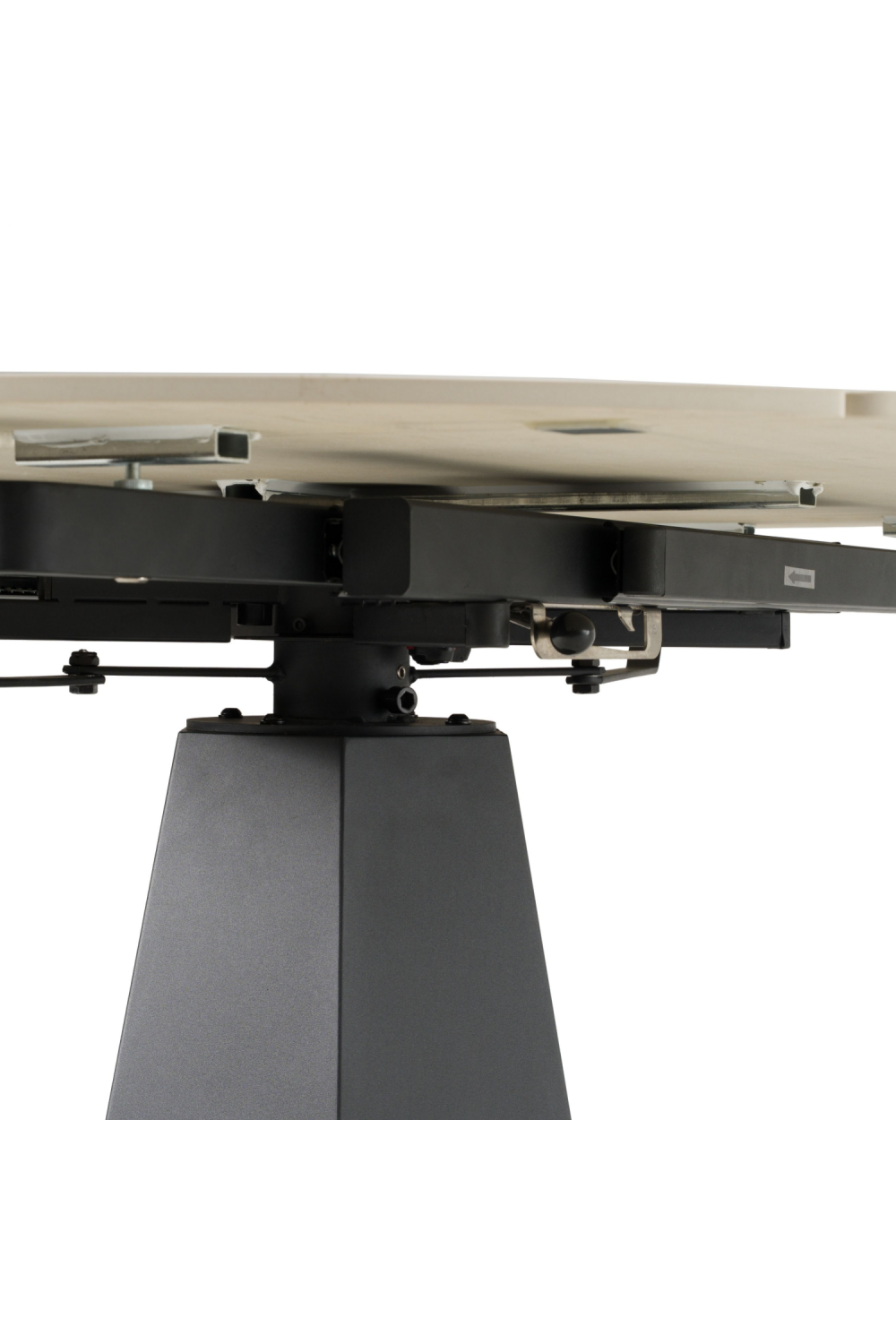   White Ceramic Extendable Dining Table | Oroa.com