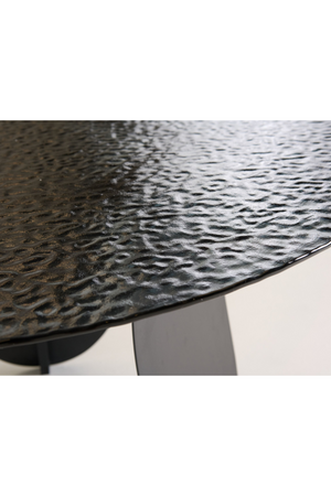   Round Gray Glass Dining Table | Oroa.com