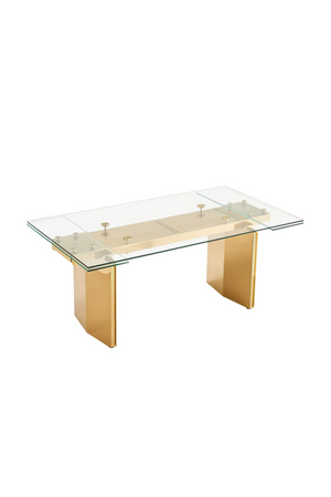   Glass Extendable Dining Table | Oroa.com