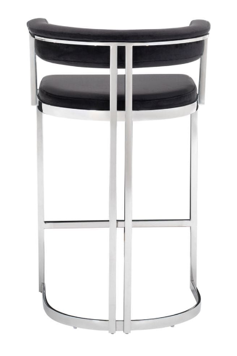   Black Velvet Counter Stool | Oroa.com