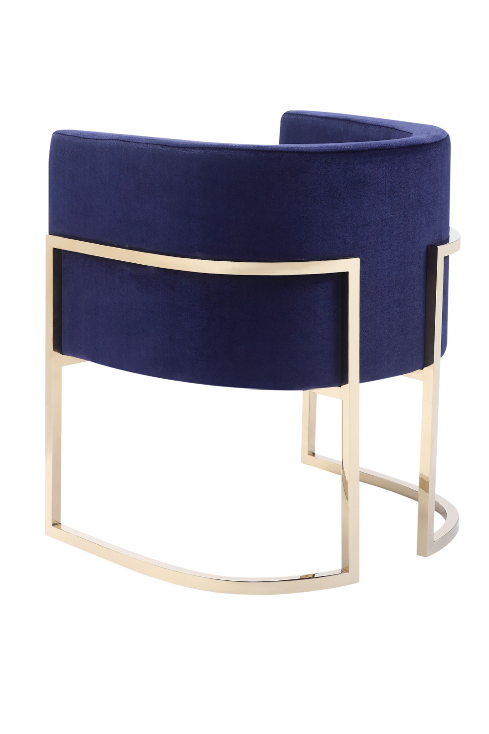   Blue Velvet Kids Chair | Oroa.com