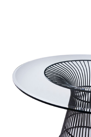   Round Tempered Glass Dining Table | Oroa.com