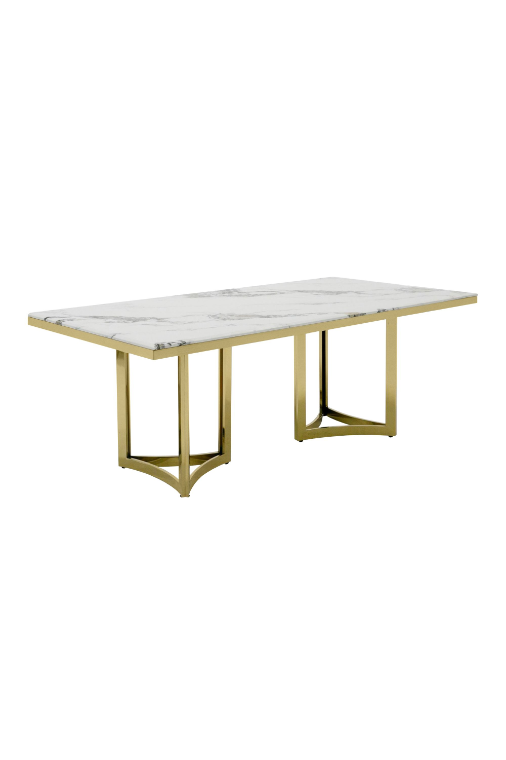   White Marble Top Dining Table | Oroa.com