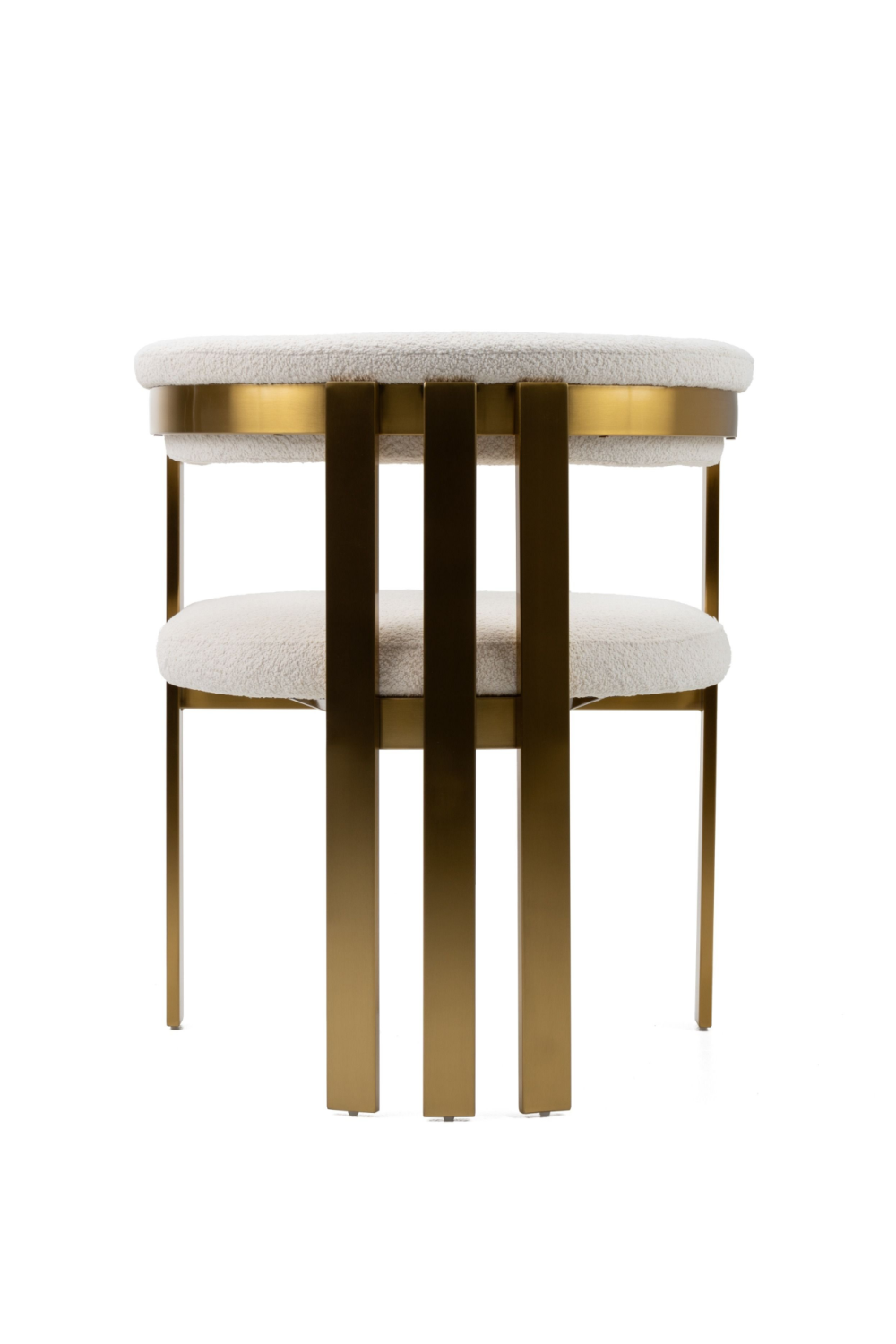   Beige Sherpa Dining Chair | Oroa.com
