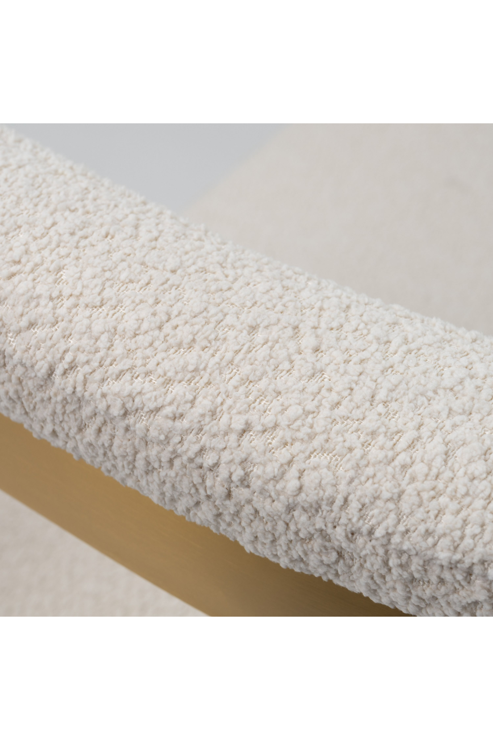   Beige Sherpa Dining Chair | Oroa.com