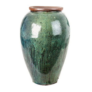   Aged Colored Ceramic Jar | Oroa.com
