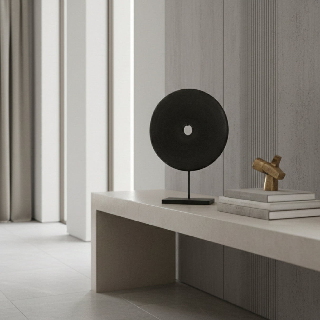   Black Stone Decorative Object | Oroa.com