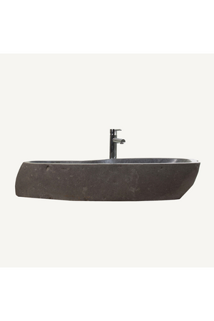   Gray Stone Bathroom Sink | Oroa.com
