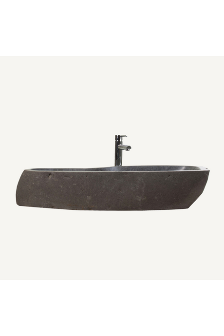   Gray Stone Bathroom Sink | Oroa.com