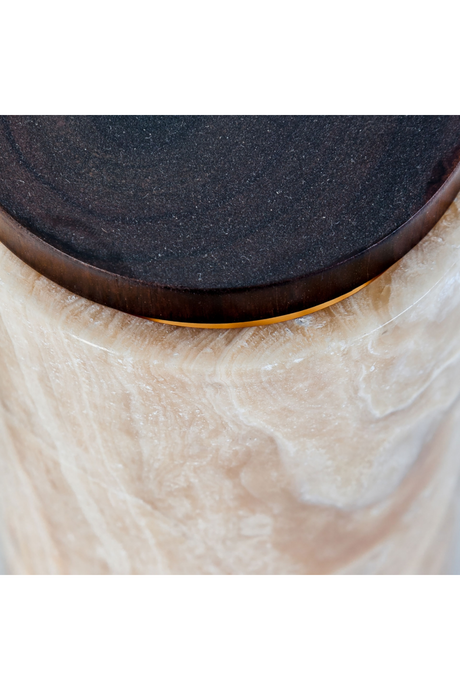  Cylindrical Onyx Box Set (2) | Oroa.com