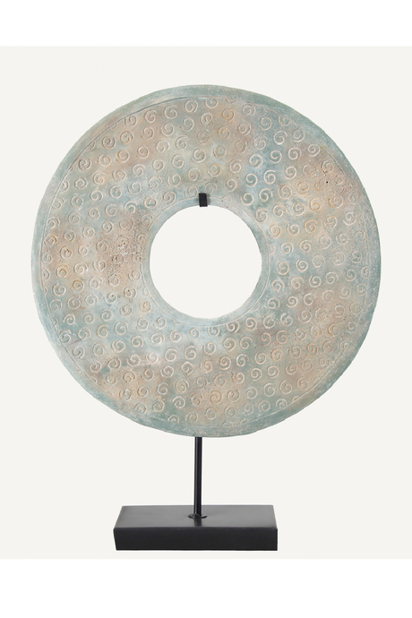   Turquoise Round Decorative Object | Oroa.com