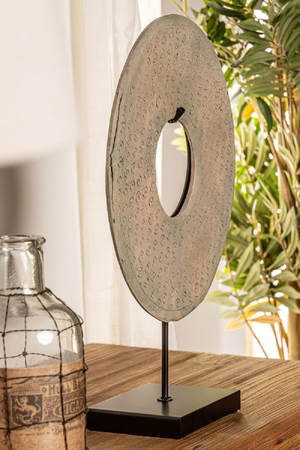   Turquoise Round Decorative Object | Oroa.com