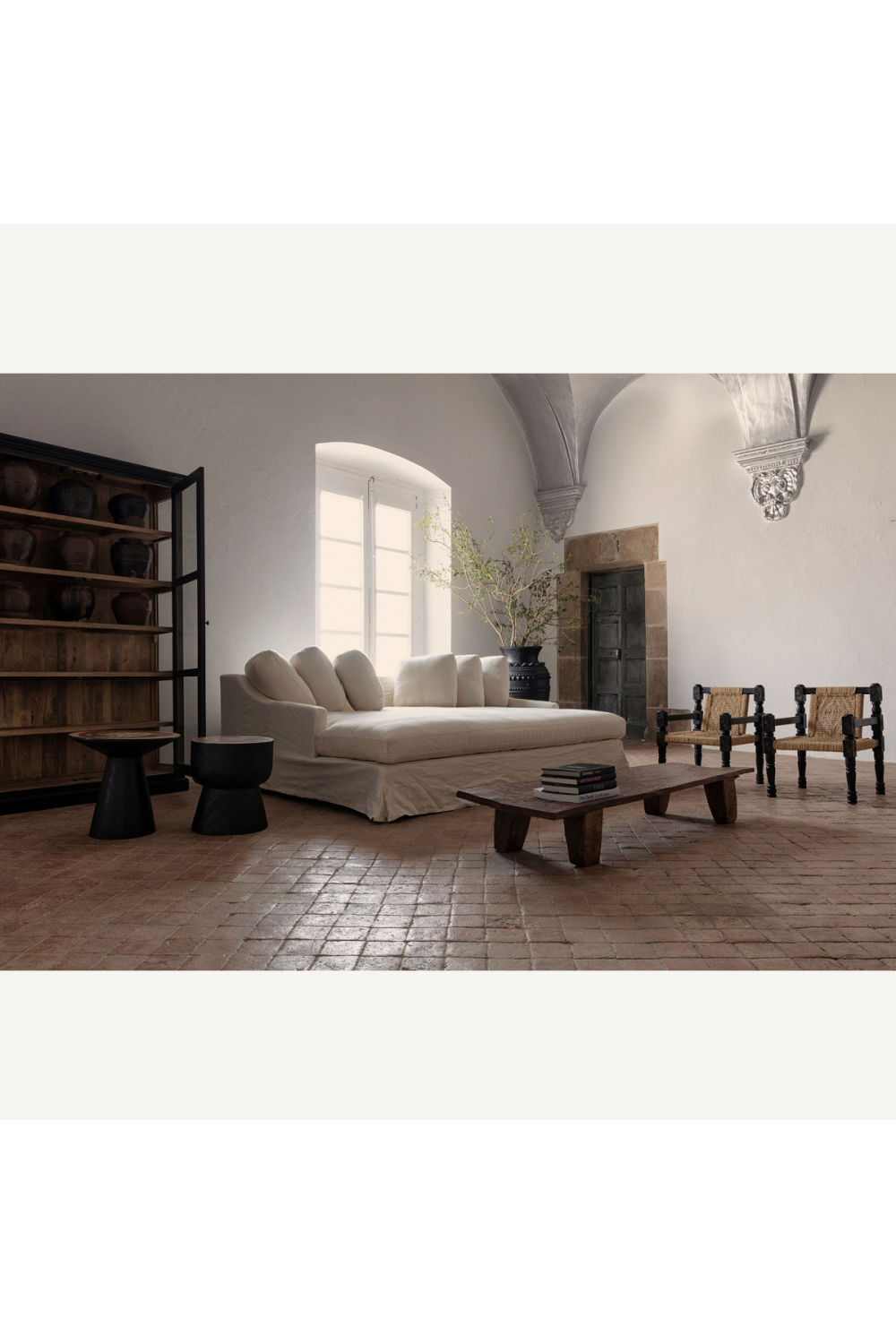   Black Conical Side Table | Oroa.com