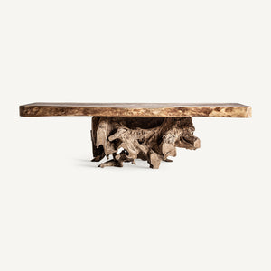   Suar Wood Rustic Coffee Table | Oroa.com