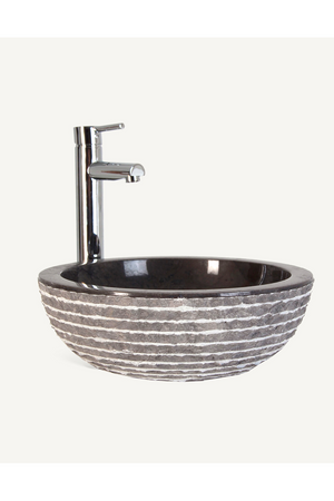   Vintage Gray Marble Bathroom Sink | Oroa.com