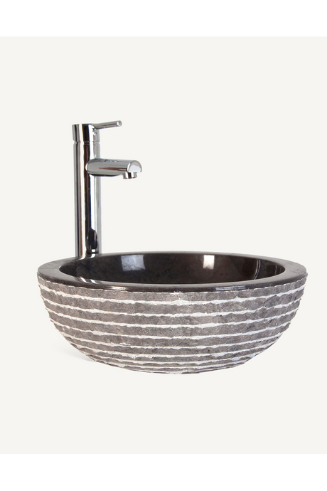   Vintage Gray Marble Bathroom Sink | Oroa.com