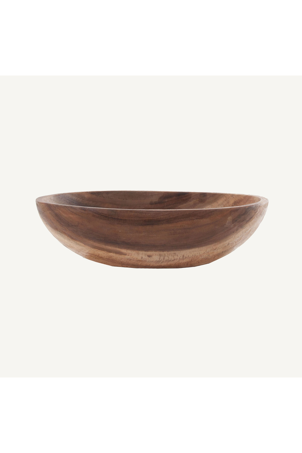   Acacia Wood Round Bowl | Oroa.com