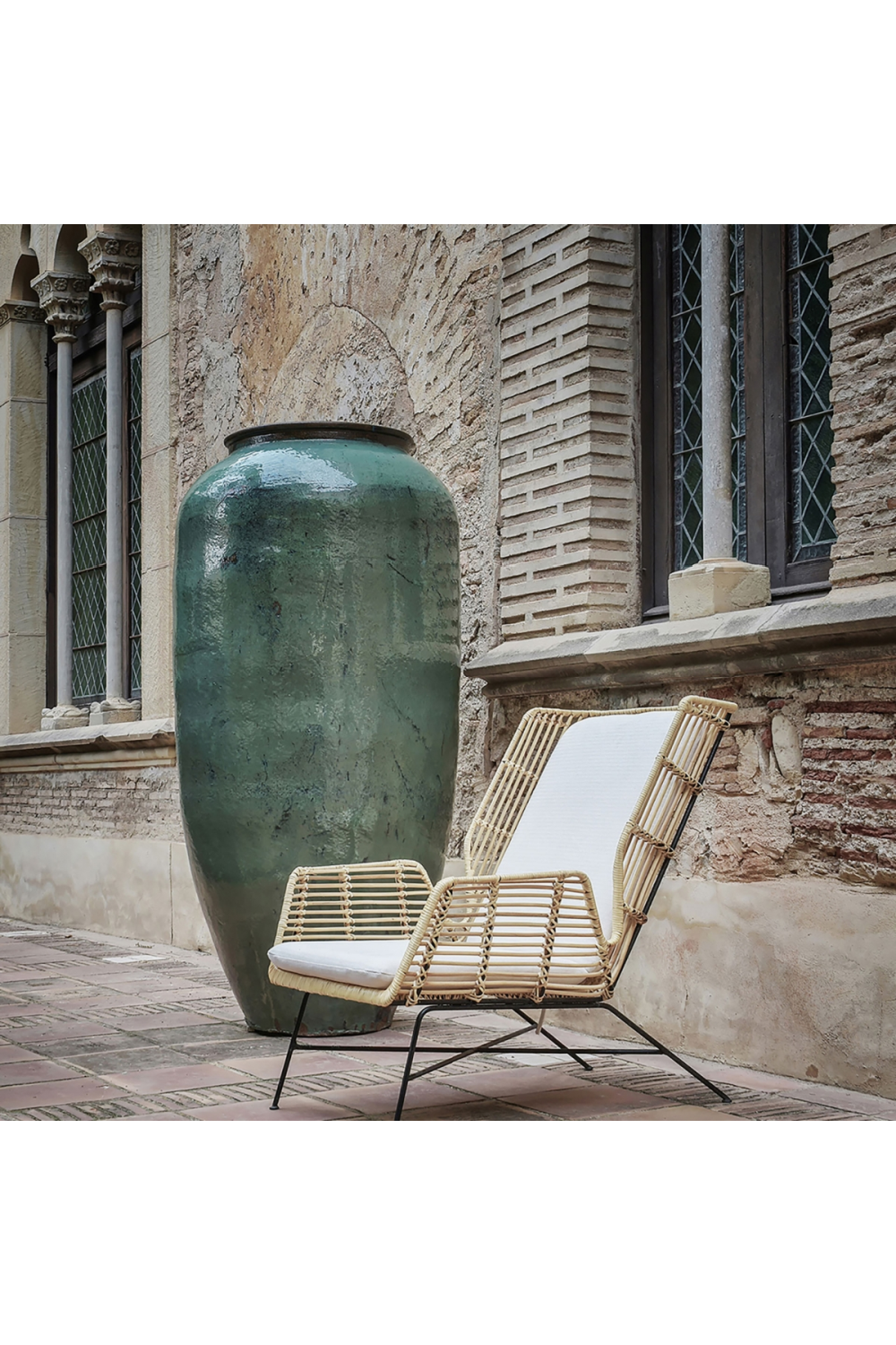   Green Ceramic Vase | Oroa.com