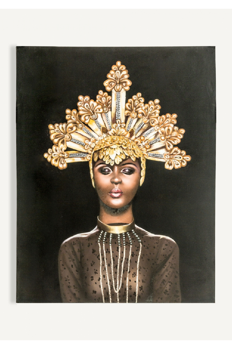   Golden Headdress Art Print | Oroa.com