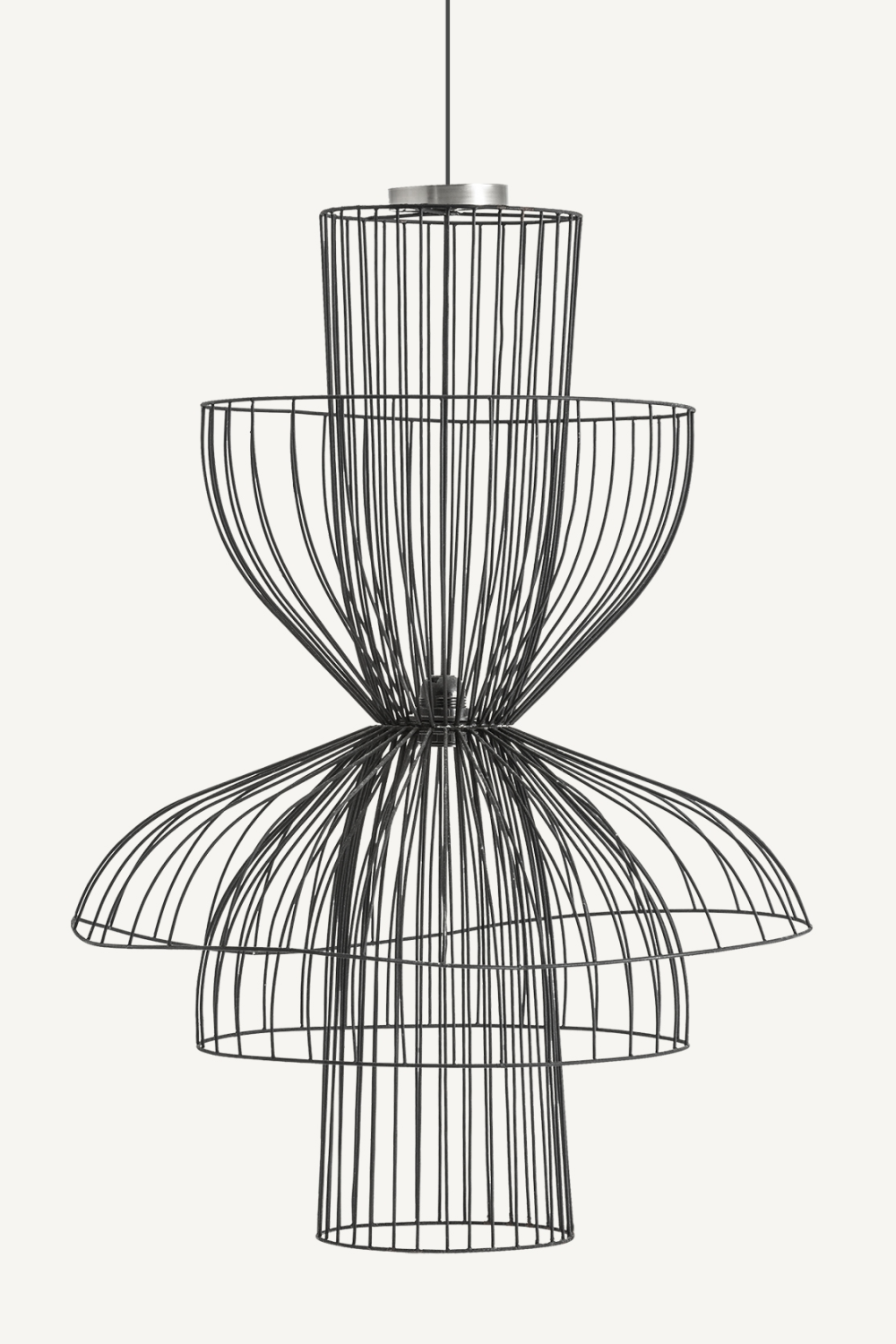   Black Iron Hanging Lamp | Oroa.com