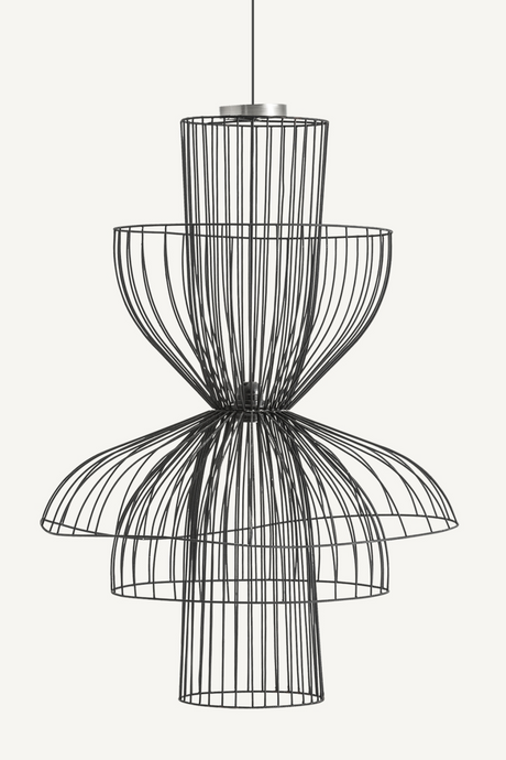   Black Iron Hanging Lamp | Oroa.com