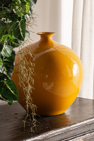   Yellow Ceramic Vase | Oroa.com