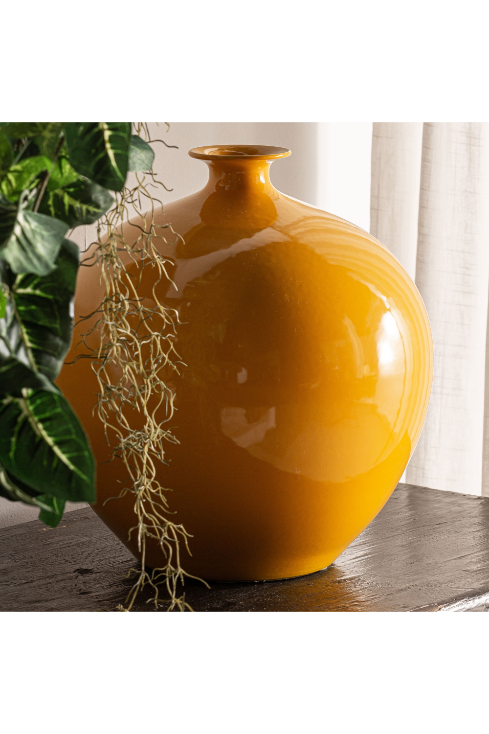   Yellow Ceramic Vase | Oroa.com