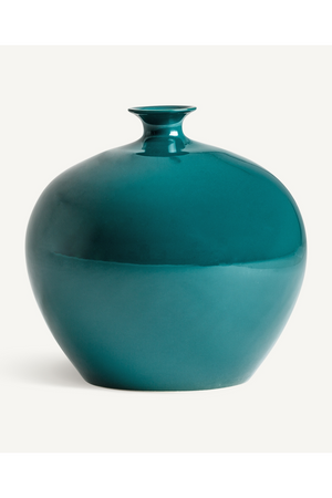  Turquoise Ceramic Vase | Oroa.com