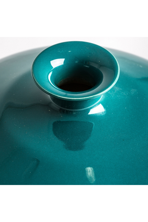   Turquoise Ceramic Vase | Oroa.com