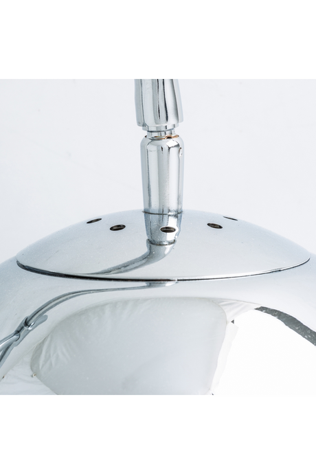   Double Sphere Silver Table Lamp | Oroa.com