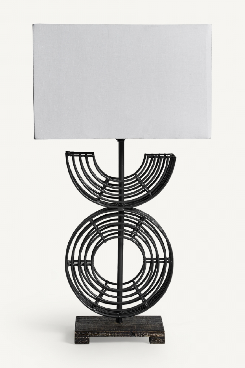   Black Iron Table Lamp | Oroa.com