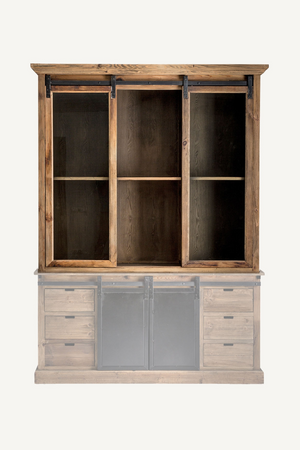   Industrial Pine Modular Display Cabinet | Oroa.com