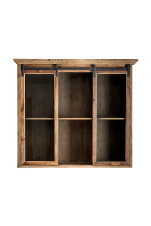   Industrial Pine Modular Display Cabinet | Oroa.com