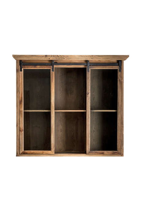   Industrial Pine Modular Display Cabinet | Oroa.com