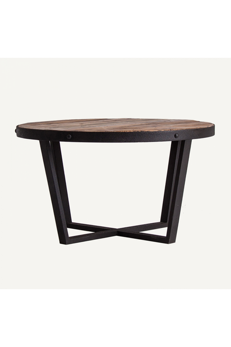   Round Pine Coffee Table | Oroa.com