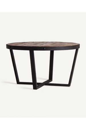   Round Pine Coffee Table | Oroa.com
