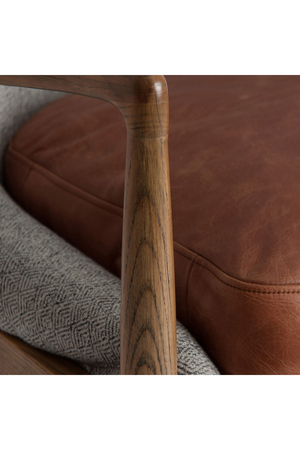   Gray Upholstered Nordic Armchair | Oroa.com