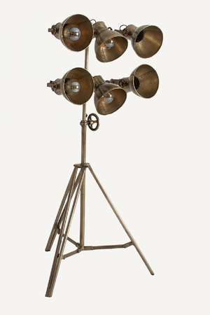   Tripod Gold Floor Lamp | Oroa.com
