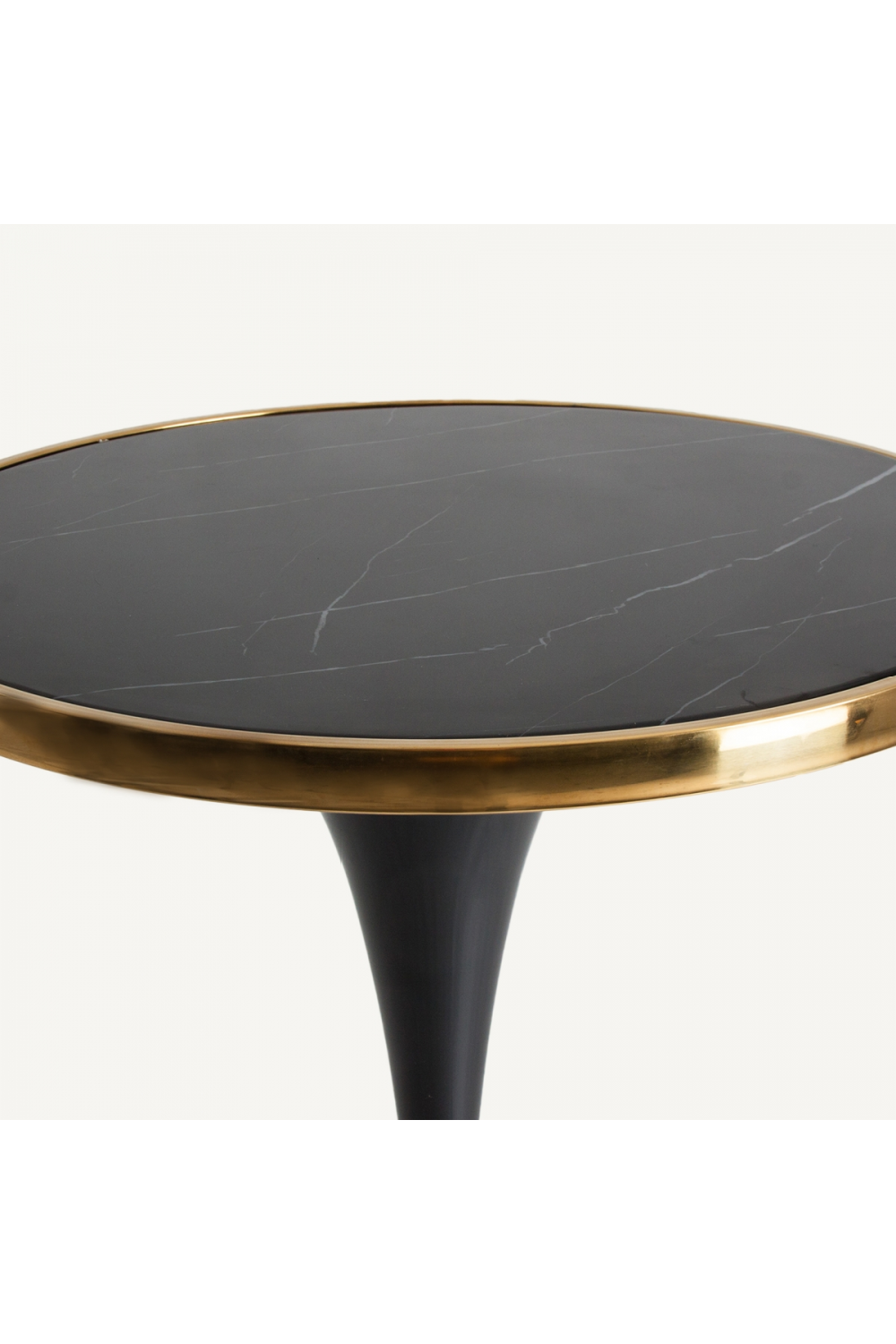   Black Pedestal Bar Table | Oroa.com