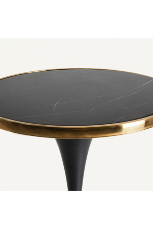   Black Pedestal Bar Table | Oroa.com