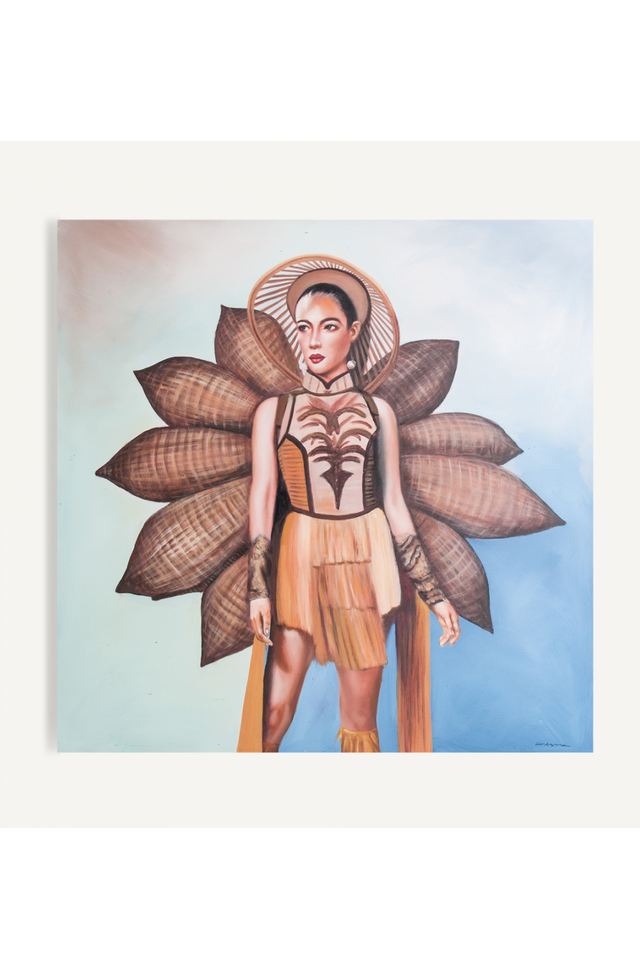 Lady Canvas Art Print | Vical Home Olivia | Oroa.com