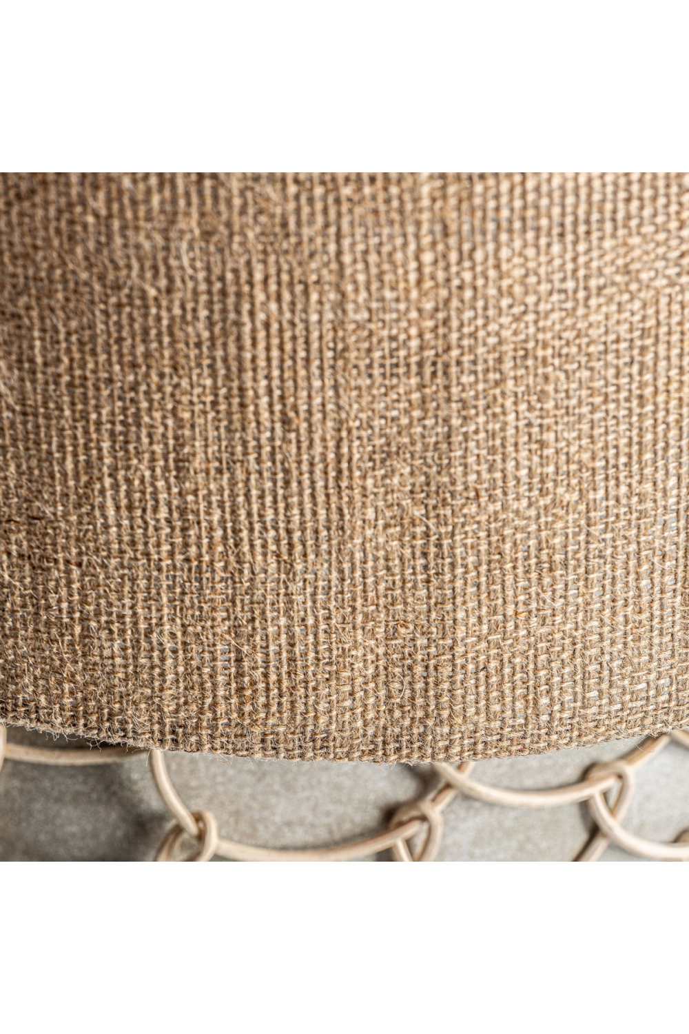   Cream Jute Table Lamp | Oroa.com