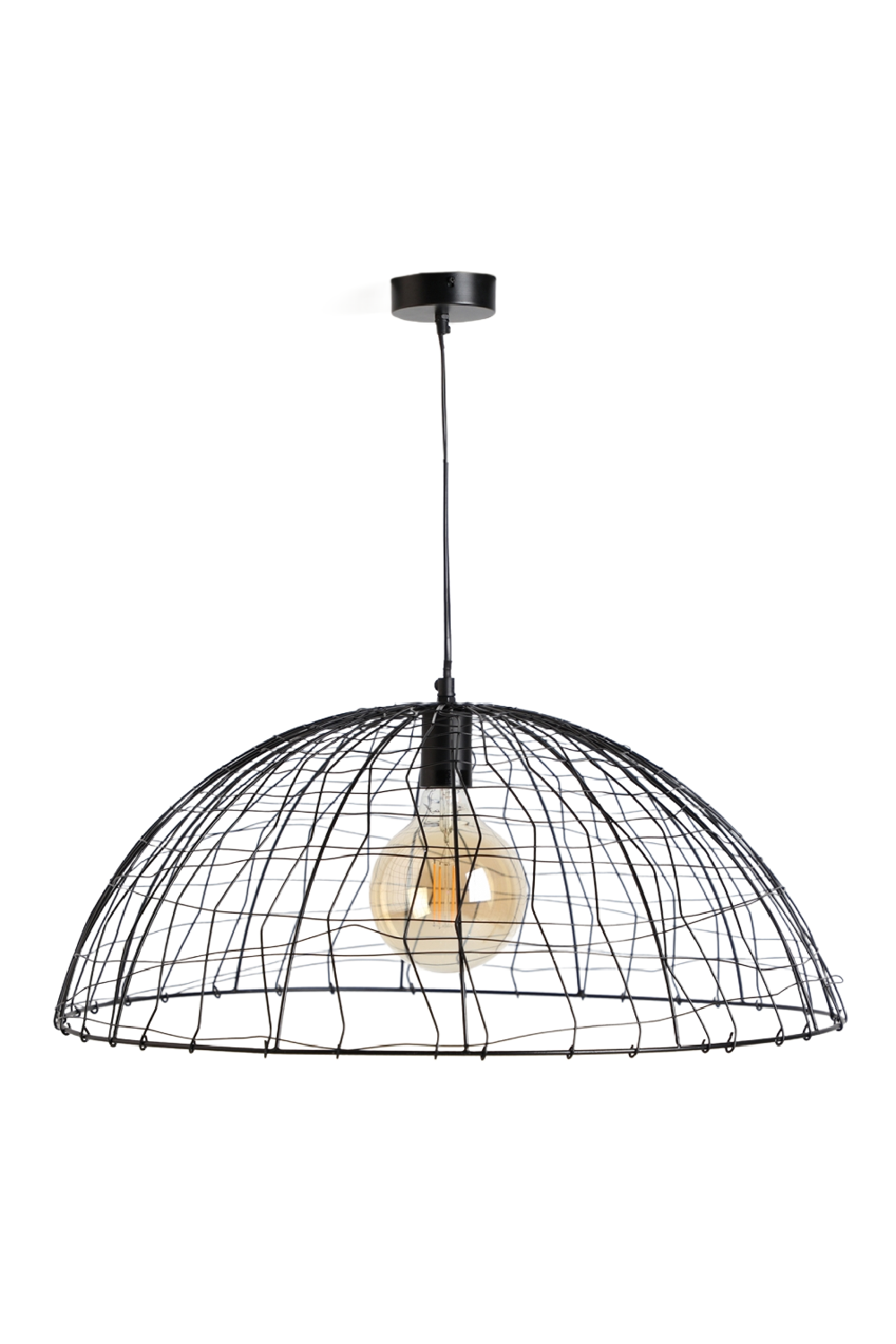   Black Brass Hanging Lamp | Oroa.com