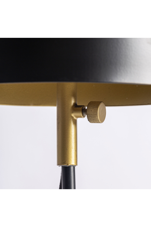   Black Iron Table Lamp | Oroa.com