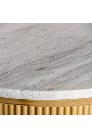   Golden Base Round Bar Table | Oroa.com