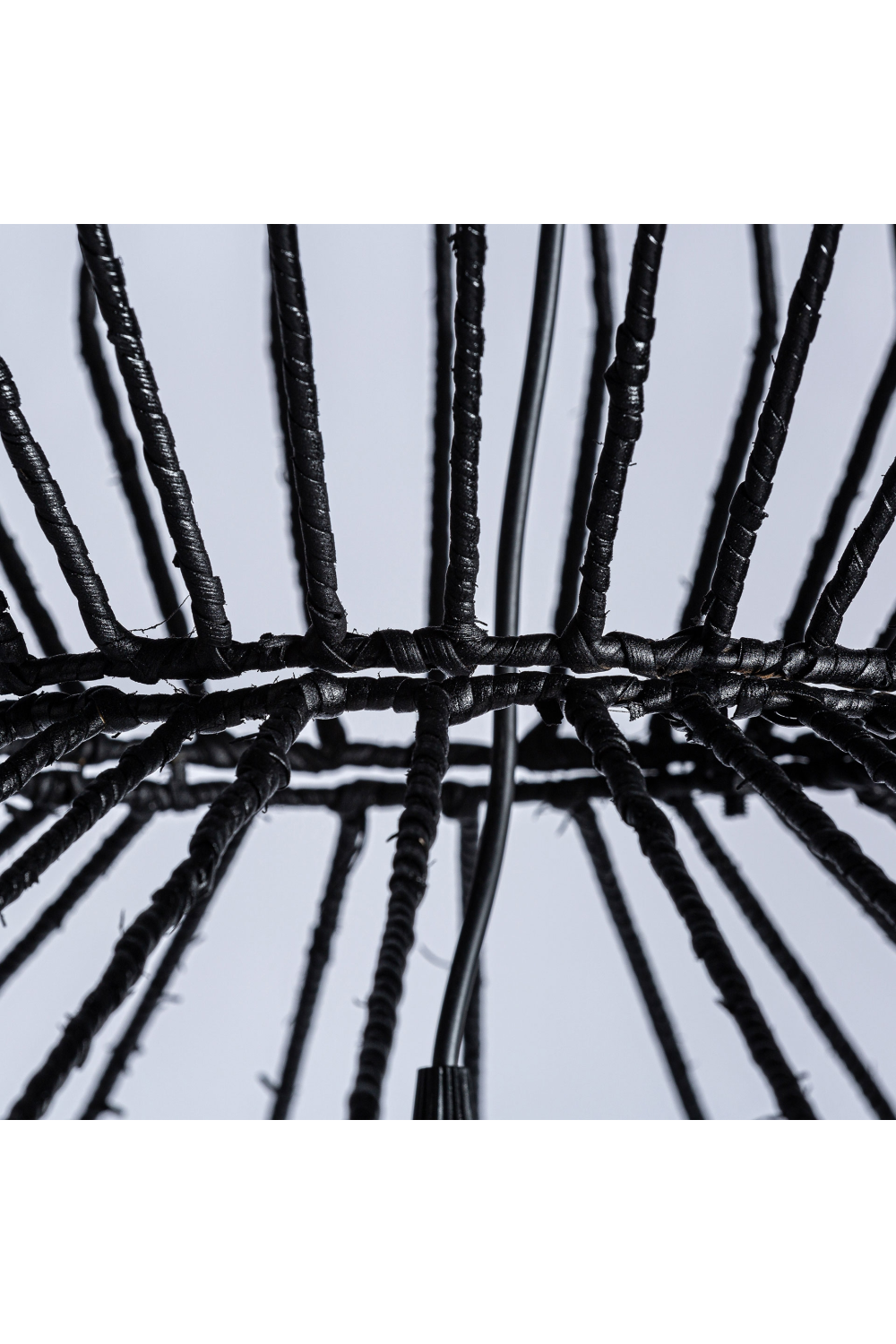   Black Rattan Hanging Lamp | Oroa.com
