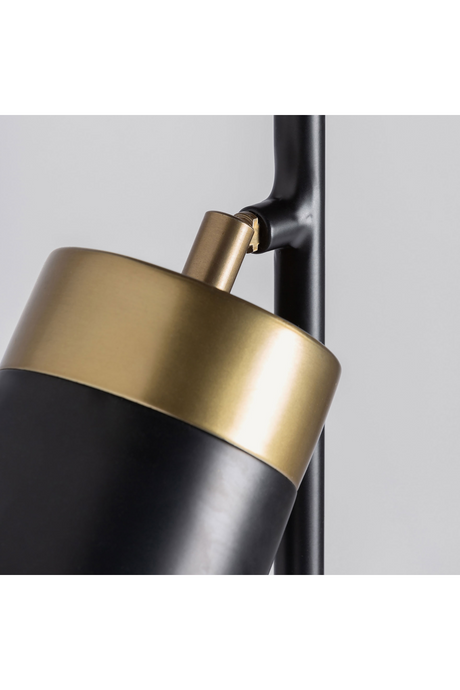   Black Brass Floor Lamp | Oroa.com