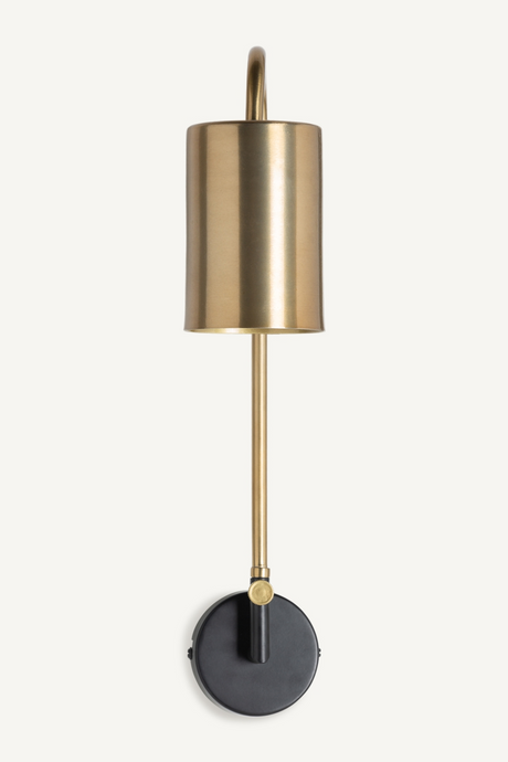   Gold Cylindrical Wall Lamp | Oroa.com