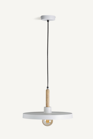   White Circular Hanging Lamp | Oroa.com